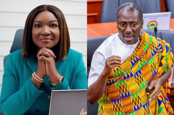 Joyce Bawah (L) has responded to Afenyo-Markin's (R) allegations of security services scandal