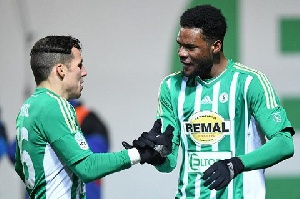 Benjamin Tetteh scored in the 77th minutes