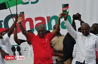 Amissah-Arthur and President John Mahama