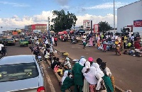 Traders on the streets of Tamale