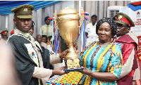 The event saw the graduation of 135 students, including 30 officers from 16 allied African countries