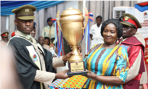 The event saw the graduation of 135 students, including 30 officers from 16 allied African countries