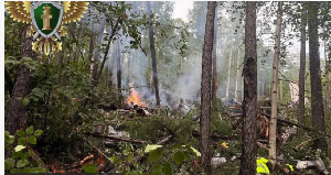 Di plane go for one remote wooded area 16km from Tynda airport