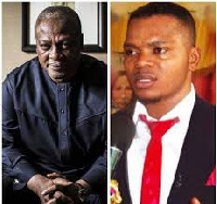 File photo of president John Mahama and Bishop Daniel Obinim