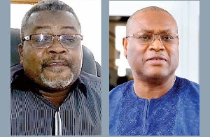 Alhassan Azong, Alex Segbefia have been interrogated over the double salary saga