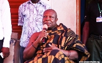 Torgbiga Amenya Fiti V is the paramount chief of Aflao