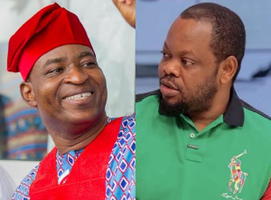 Srem-Sai (R) says Chairman Wontumi (L) will face the court to explain his allegations