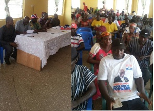 New Patriotic Party (NPP) polling station executives