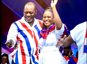 Dr. Mathew Opoku Prempeh and his wife