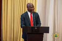 Ahmed Ibrahim is the Minister of Local Government, Chieftaincy and Religious Affairs
