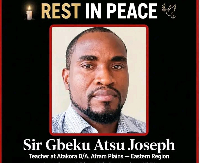 A file photo of Joseph Atsu Gbeku