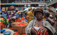 Tomato sellers at Kejetia market