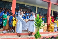 The donation is an annual event on the school’s calendar during the Lent season