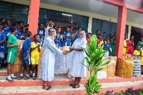 The donation is an annual event on the school’s calendar during the Lent season