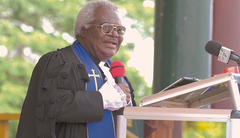 Former Moderator of the Presbyterian Church of Ghana, Rev Prof Emmanuel Martey