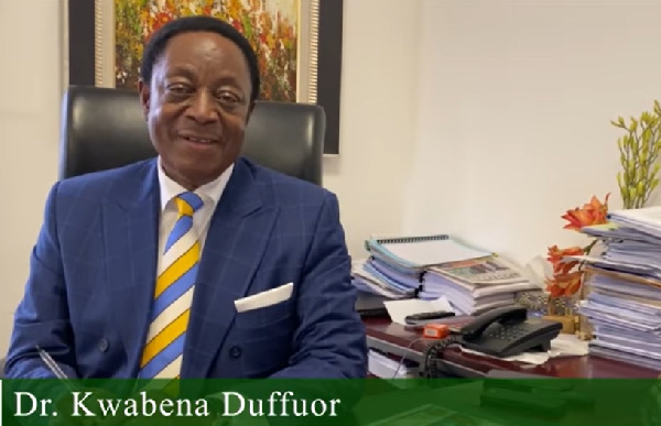‘Join the NDC to help Save Ghana’ - Dr. Duffuor drops new video
