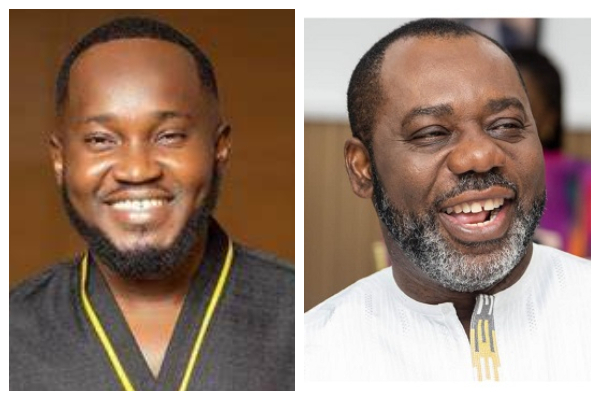 OB Amponsah (L) and Dr Matthew Opoku Prempeh