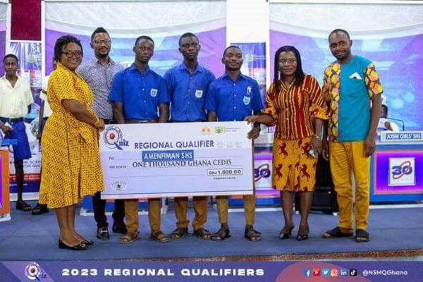 Amenfiman beat Tarkwa SHS Axim Girls’ SHS, and Nsein SHS to qualify