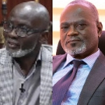 Gabby Asare Otchere-Darko (left), Dr Kofi Amoah (righ)