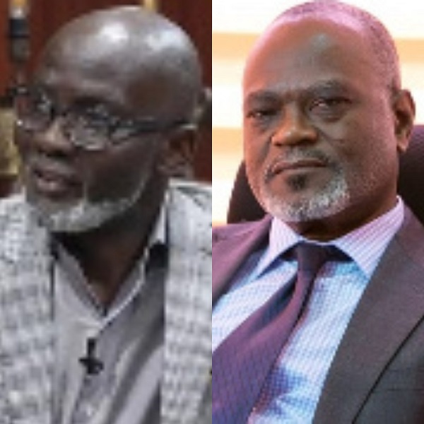 Gabby Asare Otchere-Darko (left), Dr Kofi Amoah (righ)