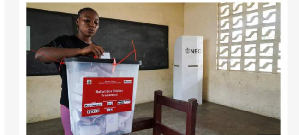 Liberia's electoral body is expected to announce the final results within 15 days of the voting date