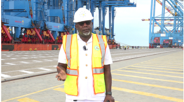 Harbour Master at the Port of Tema, Capt. Francis Kwesi Micah