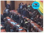 How Parliament erupted in rival chants after Ato Forson’s Mid-Year Budget Review