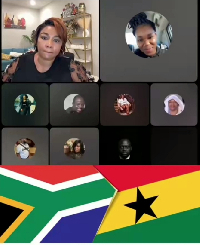 Screenshot of the livestream