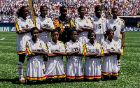 Old photo of Black Queens squad