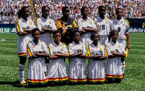 Old photo of Black Queens squad Old photo of Black Queens squad