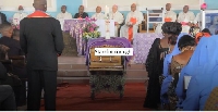 Cardinal Richard Kuuia Baawobr's funeral started on January 11
