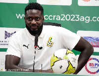 Desmond Offei is part of the Black Stars technical team