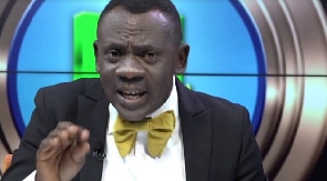 Akwasi Boadi 'Akrobeto' is the host of UTV's 'Real news'