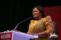 Mahama's running mate, Professor Naana Jane Opoku-Agyemang