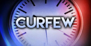 The curfew shall be in force from 5pm to 7am everyday pending periodic assessments and reviews