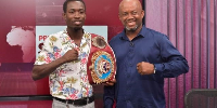 John Laryea won his title under the management of Sammy Anim Addo