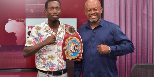 John Laryea won his title under the management of Sammy Anim Addo