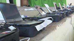 File photo: Biometric Voter Registration kits