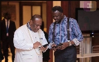Archbishop Nicholas Duncan-Williams and Reverend Eastwood Anaba