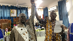 Ashaiman MCE Freeman Tsekpo (L) says his townsfolk are not notorious