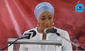 Samira Bawumia is wife of Vice President Dr.  Mahamudu Bawumia