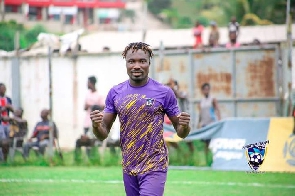 Medeama striker, Jonathan Sowah