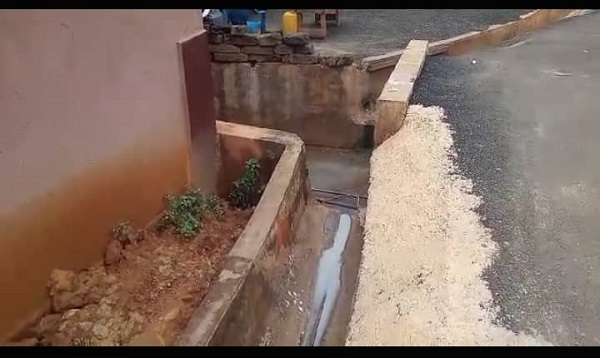 The young boy, according to residents, was among three children bathing in the rainwater