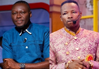 Arnold (left) blasts Salifu Amoako (right) over the accident comment