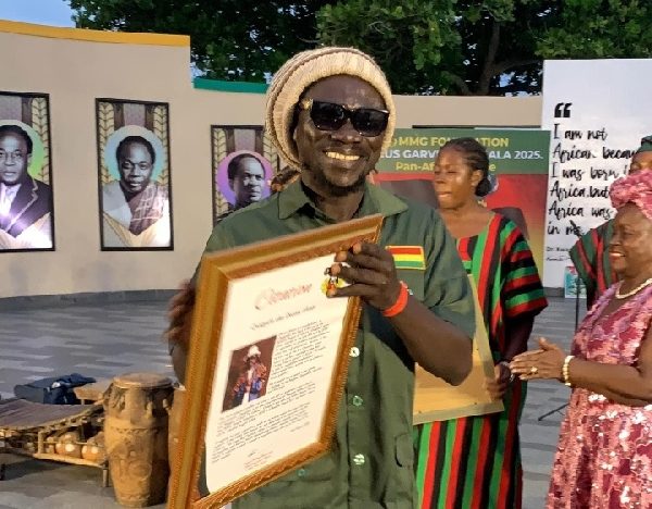 Dennis Affram Osagyefo is a reggae artiste