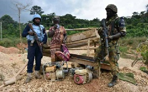 Operation Vanguard taskforce is the team set up to deal with illegal miners nationwide