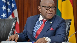 Professor Mike Oquaye is a former Speaker of Parliament