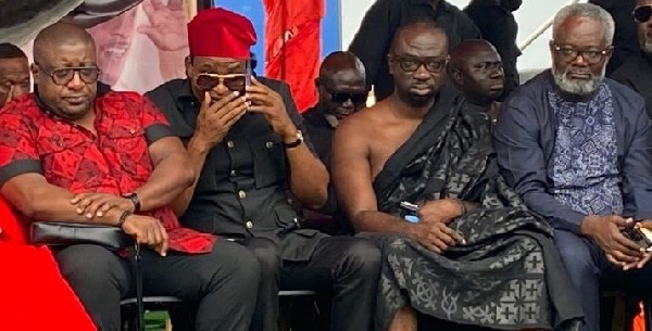 Manhyia South MP seated with other dignitaries