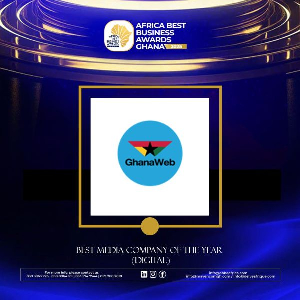 GhanaWeb is the best media company of the year 2025