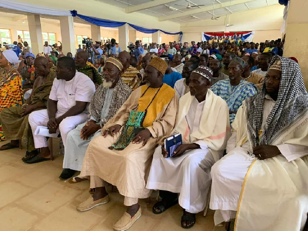 Some leaders of the Zongo community who met Dr. Mahamudu Bawumia